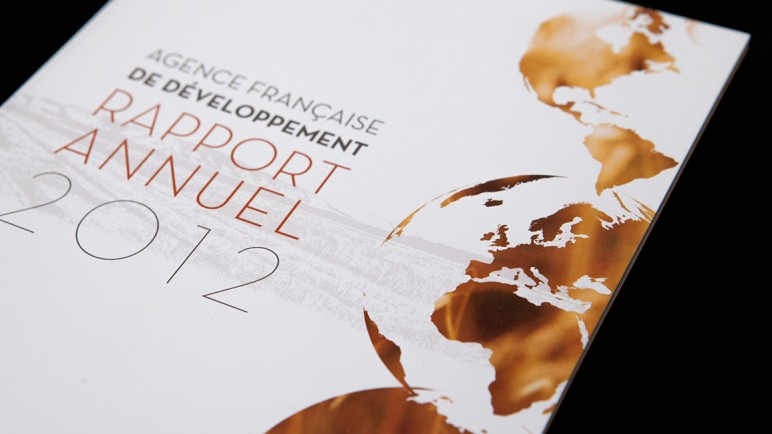 AFD - Publications institutionnelles 2012 pour Agence Française de Développement - Édition