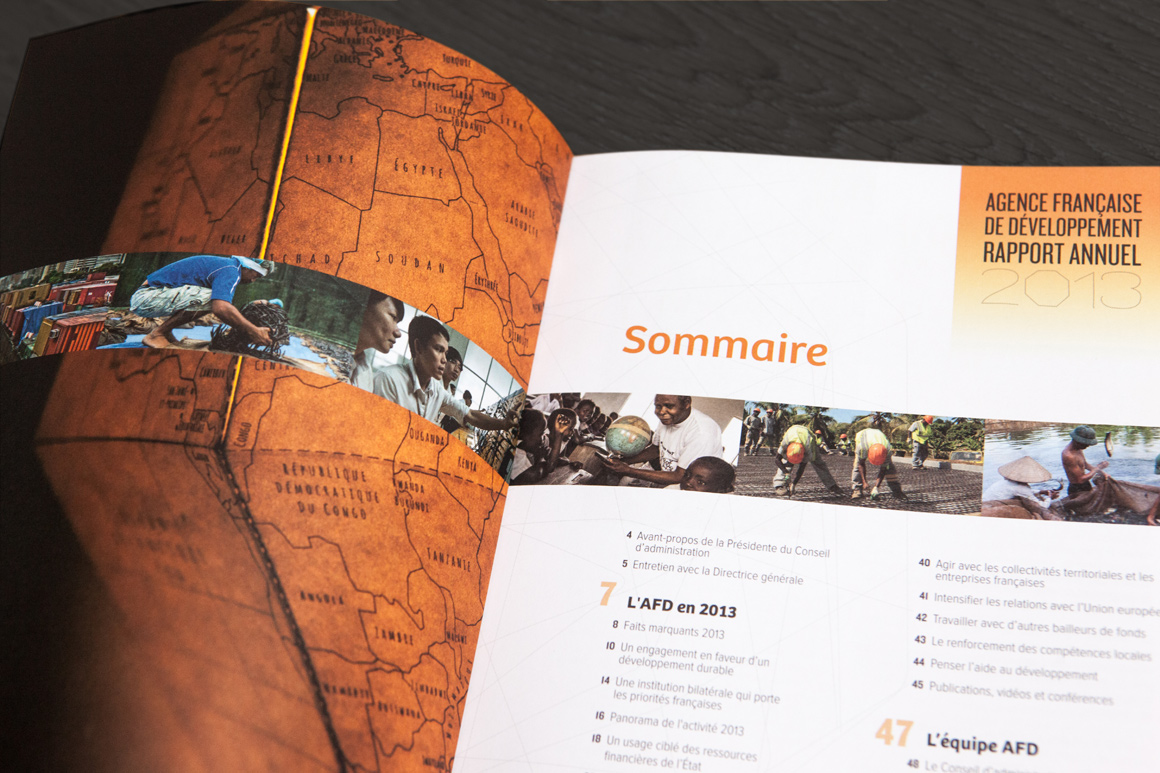 AFD - Publications institutionnelles 2013 pour Agence Française de Développement