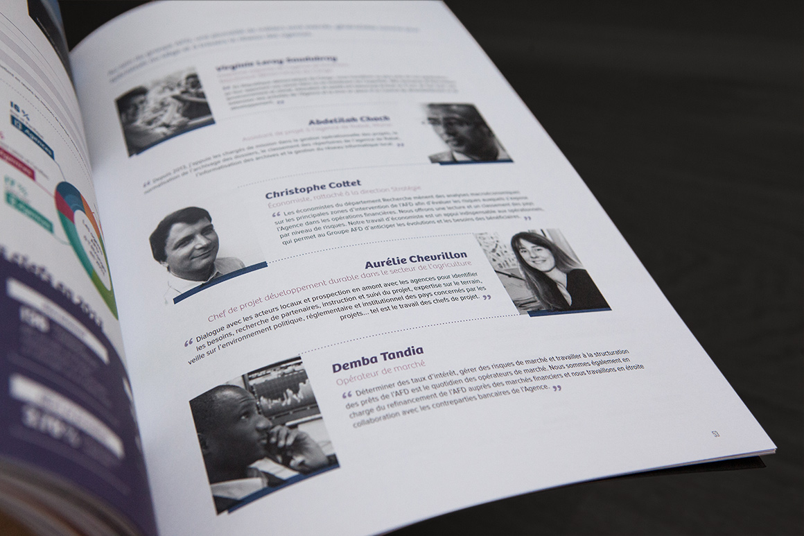 AFD - Publications institutionnelles 2013 pour Agence Française de Développement