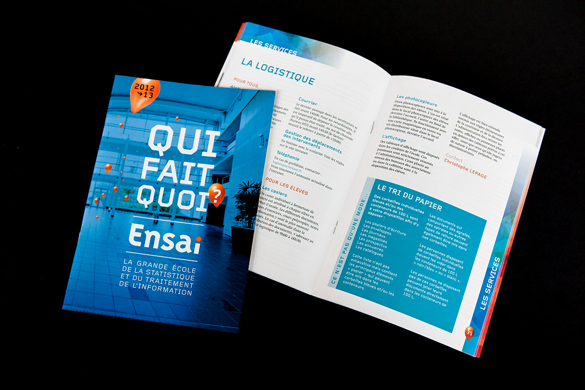 Brochure de présentation de l'Ensai pour Ensai