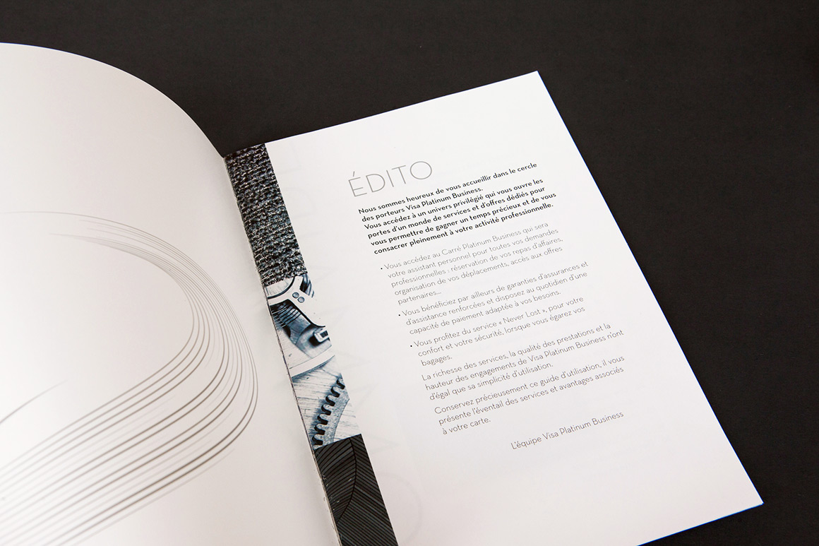 Welcome Pack Visa Platinum Business pour Visa