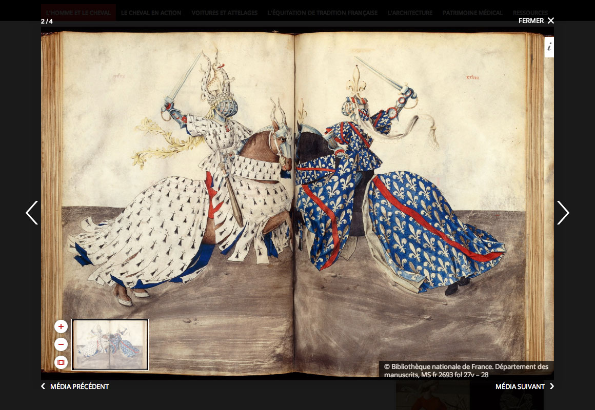 Le Cheval & ses Patrimoines - Site web encyclopédique pour Ministère de la culture et de la communication